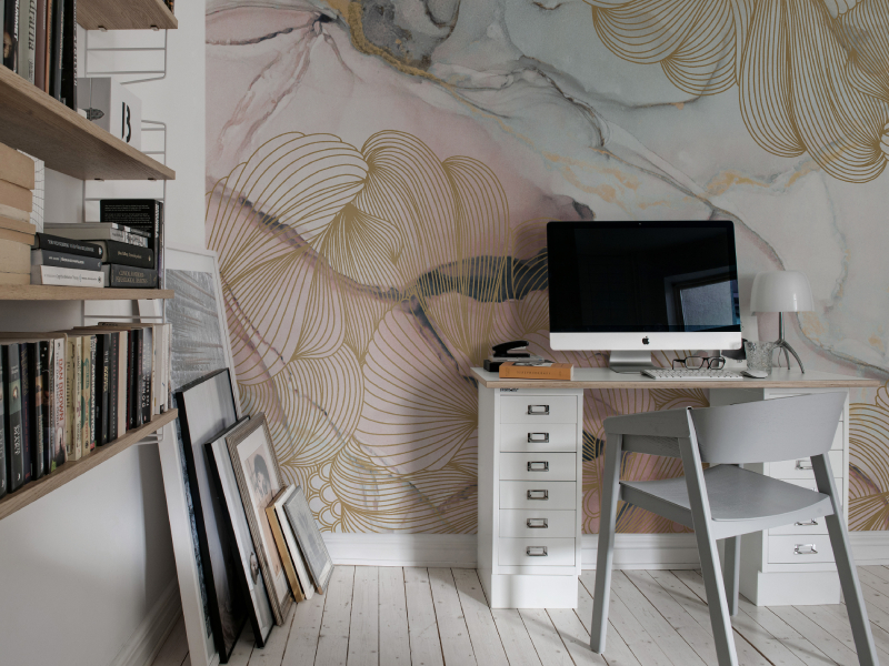 75 Wallpaper Home Office Ideas Youll Love  August 2023  Houzz